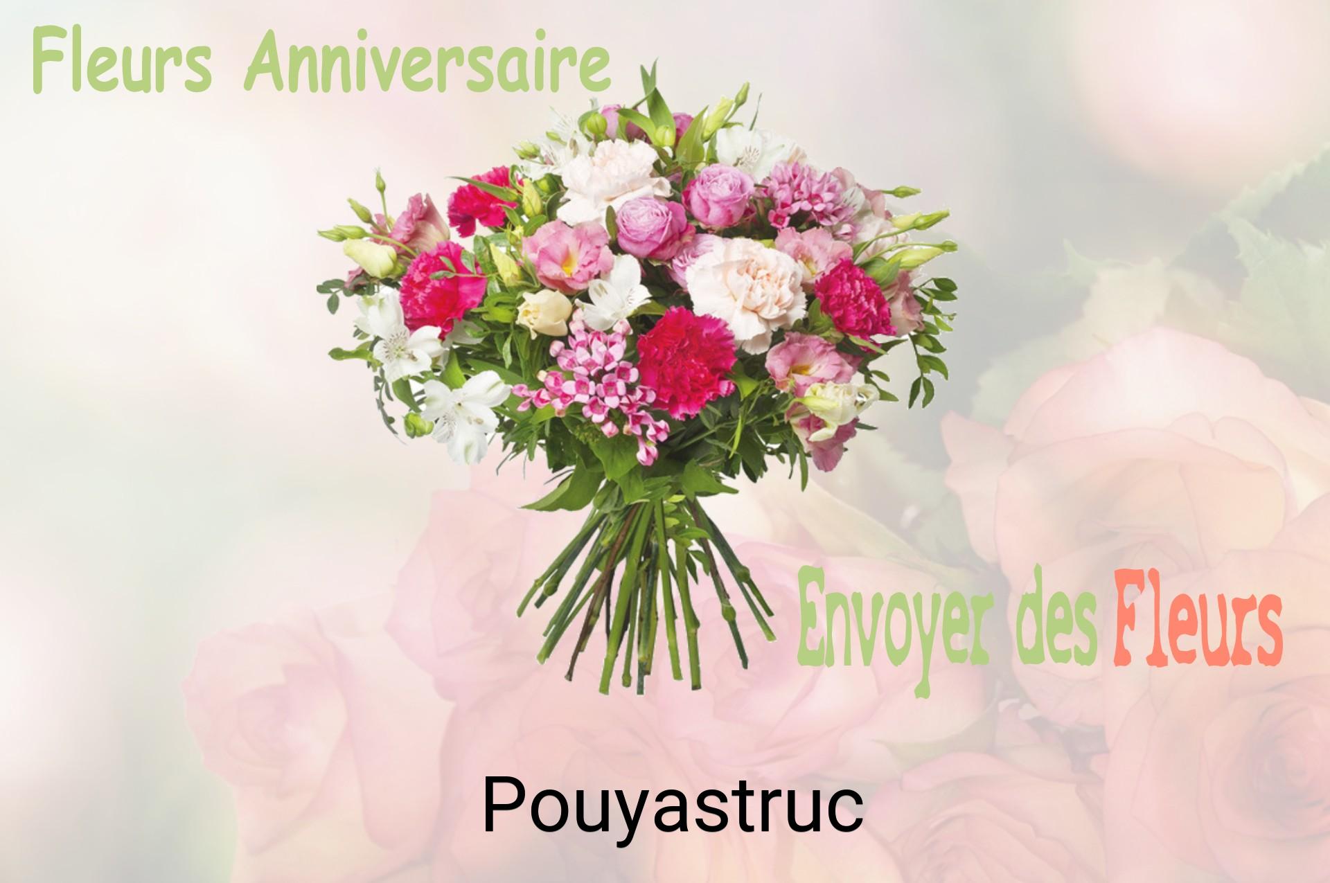 Bouquet de fleurs d’anniversaire livré à Pouyastruc